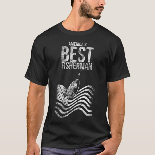 USA best fisherman T-Shirt (Front)