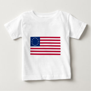 USA Betsy Ross Flag Baby T-Shirt