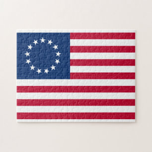 usa betsy ross flag jigsaw puzzle