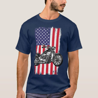 USA Bike Biker motorcycle  1024 T-Shirt
