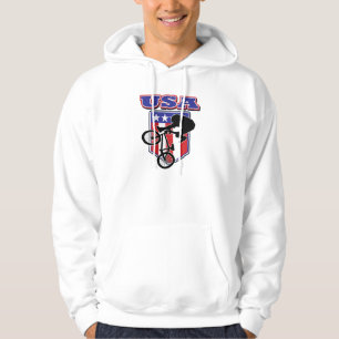 USA BMX Biker Hoodie