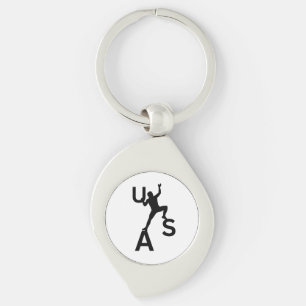 USA bouldering Key Ring