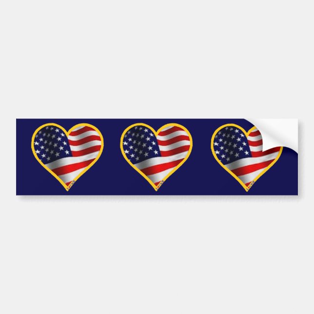 USA BUMPER STICKER (Front)