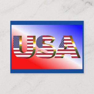USA BUSINESS CARD