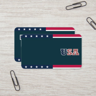USA Business Card
