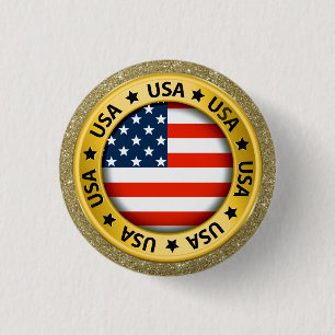 USA Button