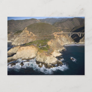 USA. California. Big Sur. Bixby Bridge Postcard