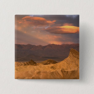 USA, California, Death Valley National Park. 2 15 Cm Square Badge