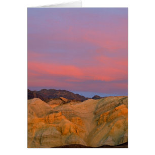 USA, California, Death Valley NP. Sunset offers