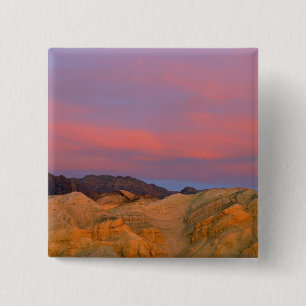 USA, California, Death Valley NP. Sunset offers 15 Cm Square Badge