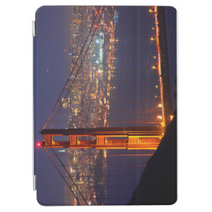 USA, California. Golden Gate Bridge At Night iPad Air Cover