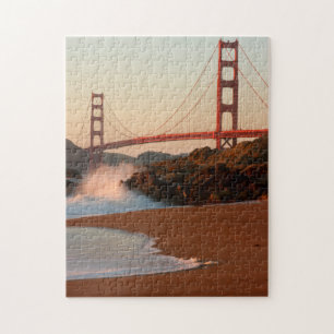 USA, California. Golden Gate Bridge View Jigsaw Puzzle