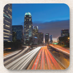 USA, California, Los Angeles, 110 Freeway 2 Coaster