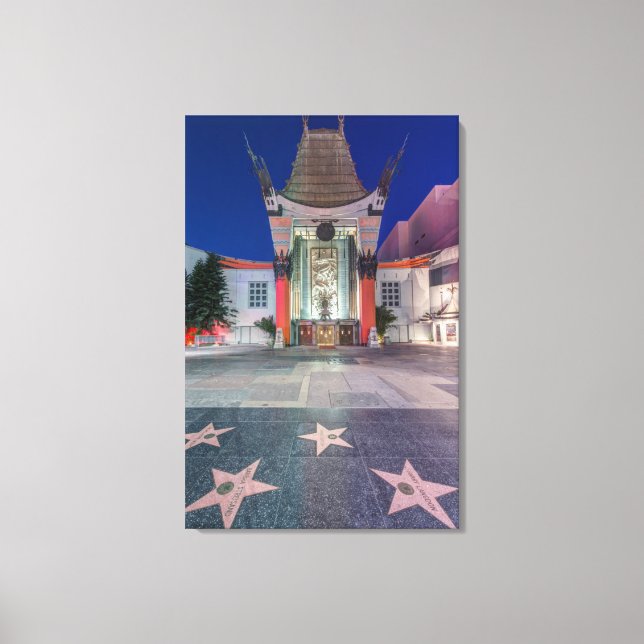 USA, California, Los Angeles, Hollywood Canvas Print (Front)