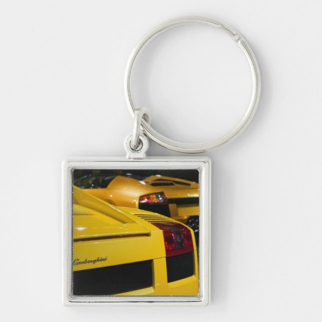 USA, California, Los Angeles: Los Angeles Auto 2 Key Ring (Front)