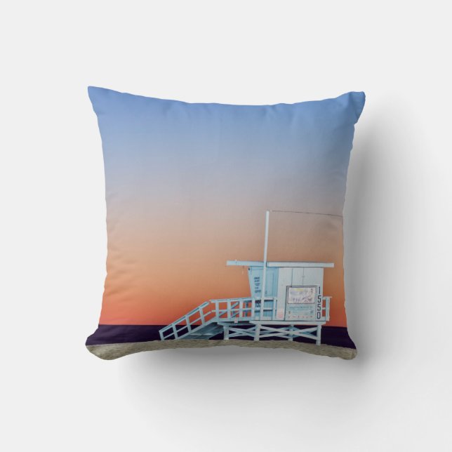 USA, California, Los Angeles, Santa Monica Beach Cushion (Front)