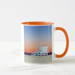 USA, California, Los Angeles, Santa Monica Beach Mug