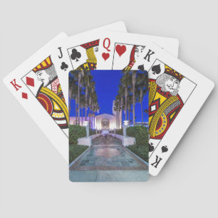 USA, California, Los Angeles, Union Station Playing Cards