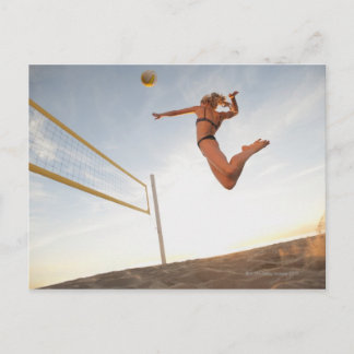 USA, California, Los Angeles, woman playing 2 Postcard