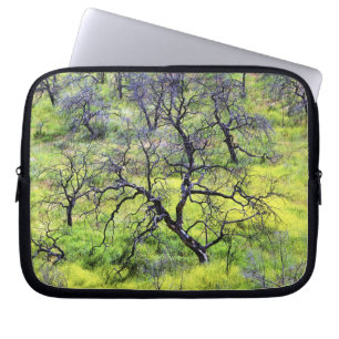 USA, California, San Diego. A burnt oak forest Laptop Sleeve