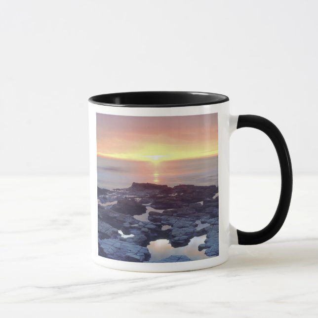 USA, California, San Diego. Sunset Cliffs tide Mug (Right)
