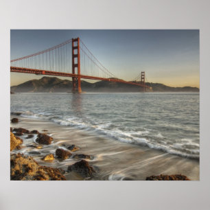 USA, California, San Francisco.  A scenic view Poster