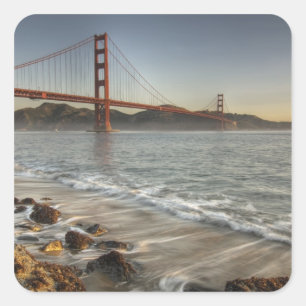 USA, California, San Francisco.  A scenic view Square Sticker