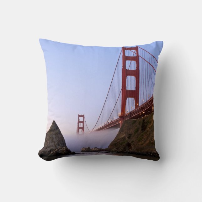 USA, California, San Francisco. Golden Gate 3 Cushion (Front)
