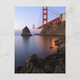 USA, California, San Francisco. Golden Gate Postcard