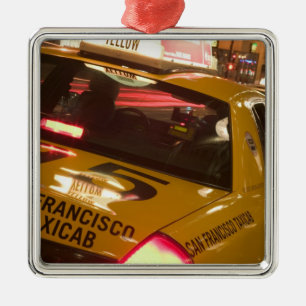 USA, California, San Francisco Union Square Metal Tree Decoration