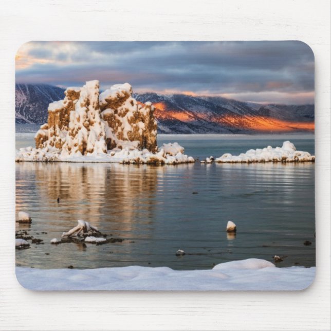 USA, California, Sunrise at Mono Lake Mouse Pad (Front)
