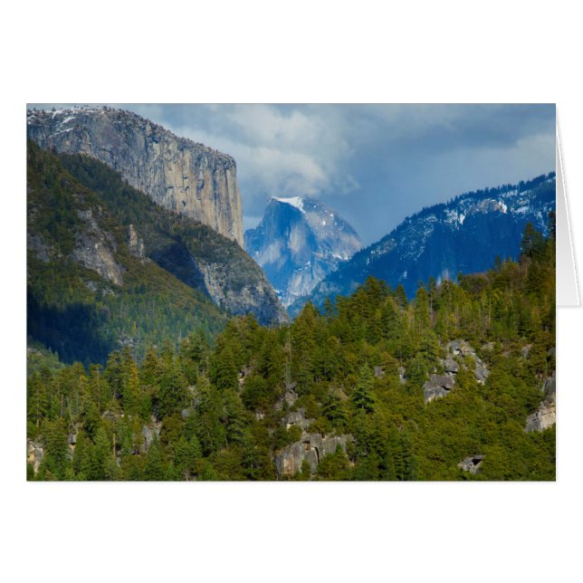 USA, California. View Of Half Dome In Yosemite (Front Horizontal)