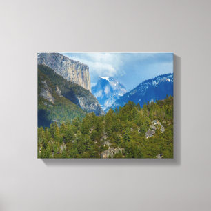 USA, California. View Of Half Dome In Yosemite Canvas Print