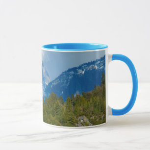 USA, California. View Of Half Dome In Yosemite Mug