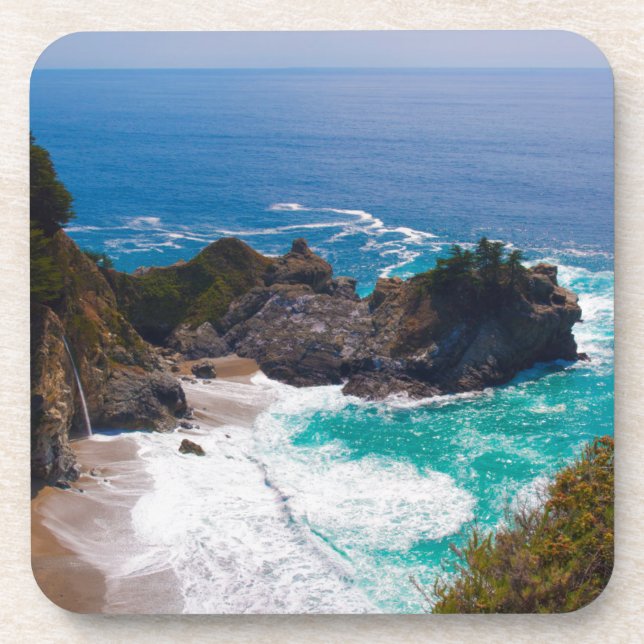 USA, California. View Of Mcway Falls Coaster (Front)