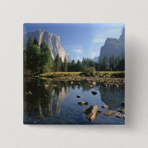 USA, California, Yosemite National Park, 5 15 Cm Square Badge