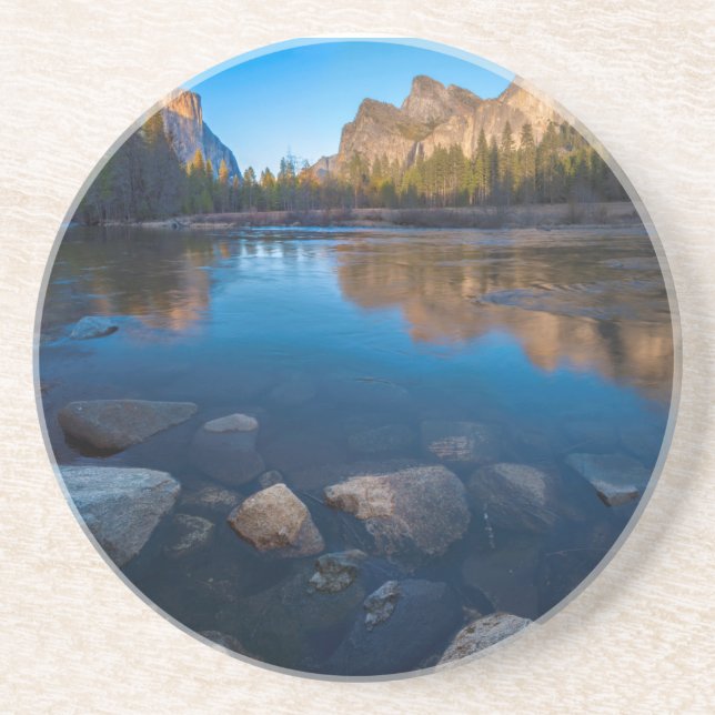 USA, California. Yosemite Valley View 2 Coaster (Front)