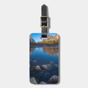 USA, California. Yosemite Valley View 2 Luggage Tag