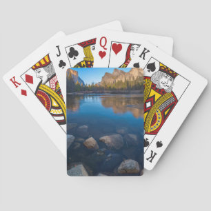 USA, California. Yosemite Valley View 2 Playing Cards