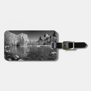 USA, California. Yosemite Valley View Luggage Tag