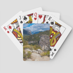 USA, California. Yosemite Valley Vista 2 Playing Cards