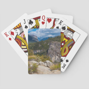USA, California. Yosemite Valley Vista 2 Playing Cards