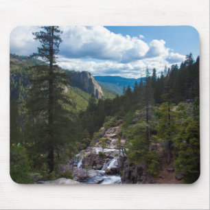 USA, California. Yosemite Valley Vista Mouse Pad