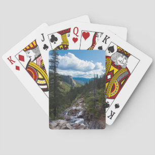 USA, California. Yosemite Valley Vista Playing Cards