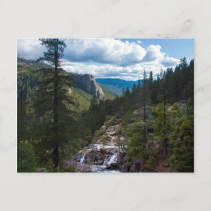 USA, California. Yosemite Valley Vista Postcard