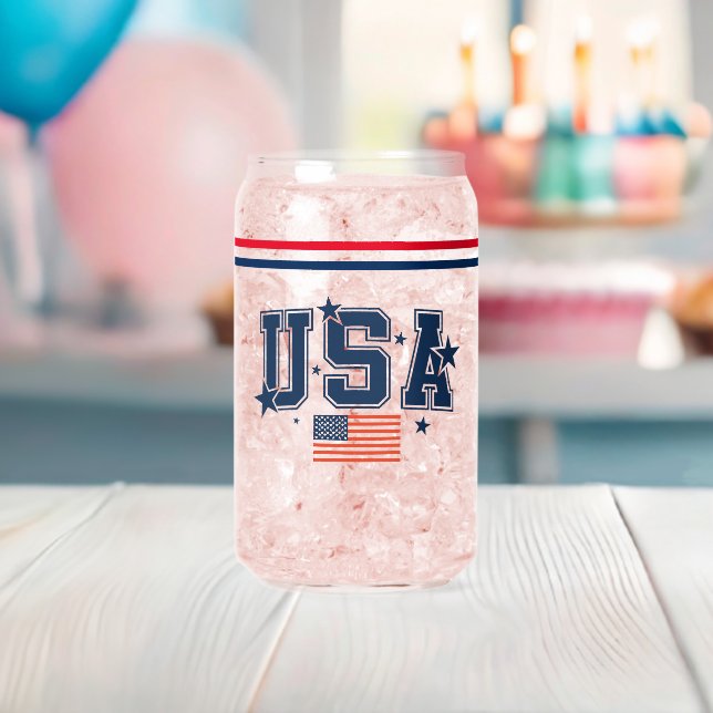 USA Can Glass (Insitu (Baby Shower))