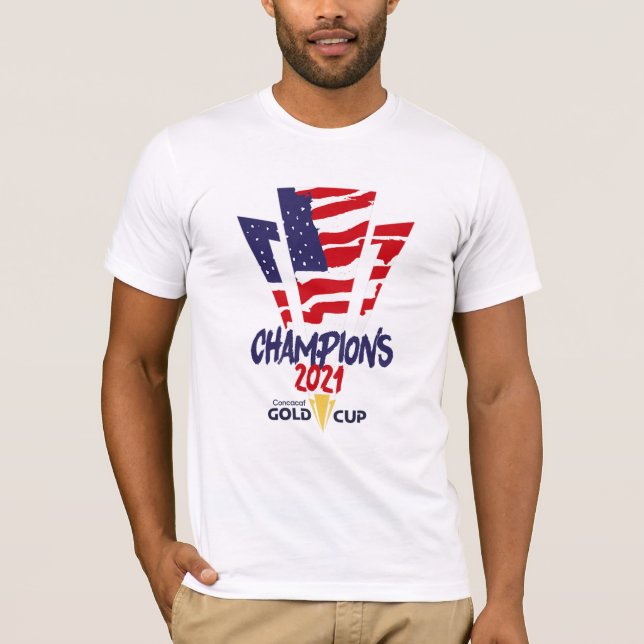 USA Champions 2021 Gold Cup Concacaf Shirt (Front)