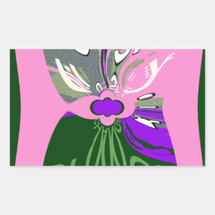 USA Change Art Print Rectangular Sticker
