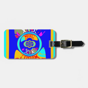 Usa Change Beautiful Amazing Text Quote Design Luggage Tag
