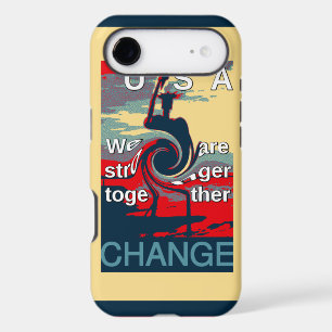 USA Change: Stronger Together Unity Design